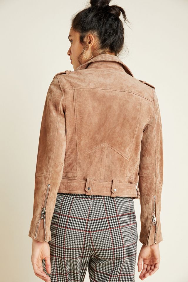 Suede Moto Jacket #1
