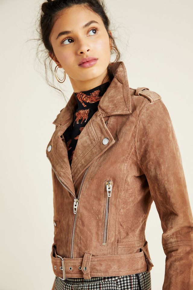Suede Moto Jacket #2