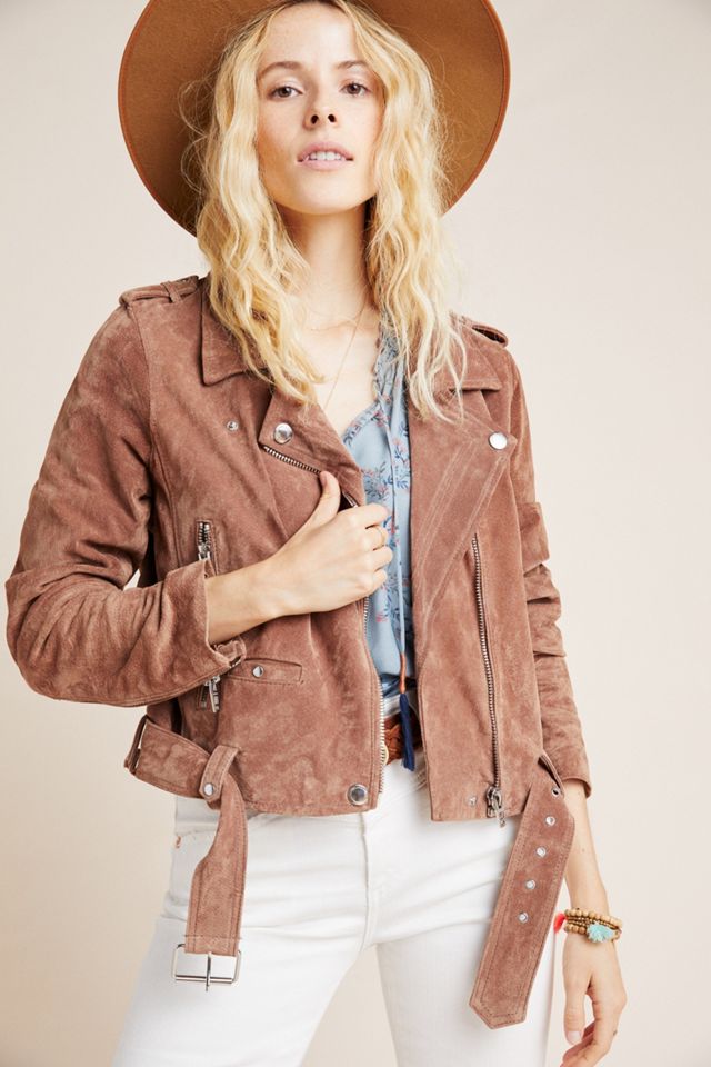 Suede Moto Jacket #3