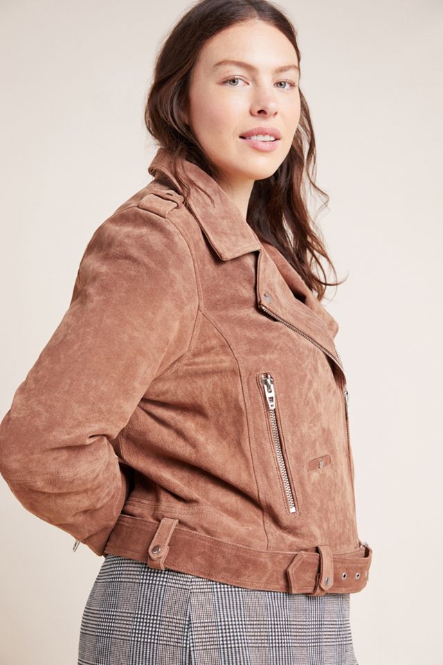 Suede Moto Jacket #6