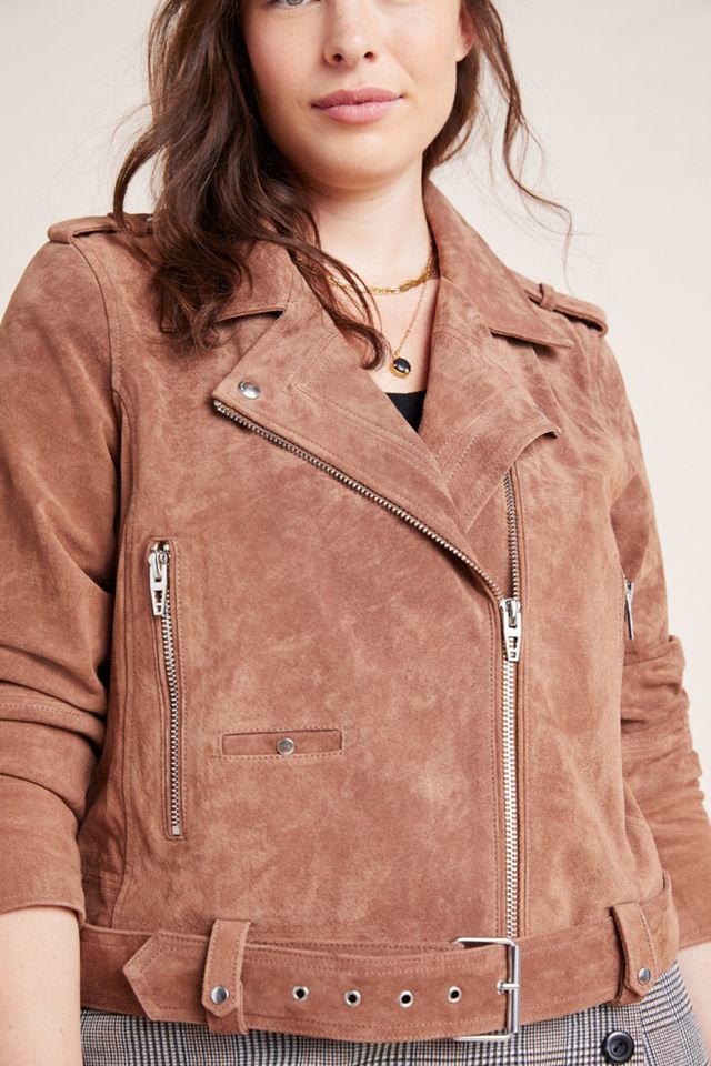 Suede Moto Jacket #7