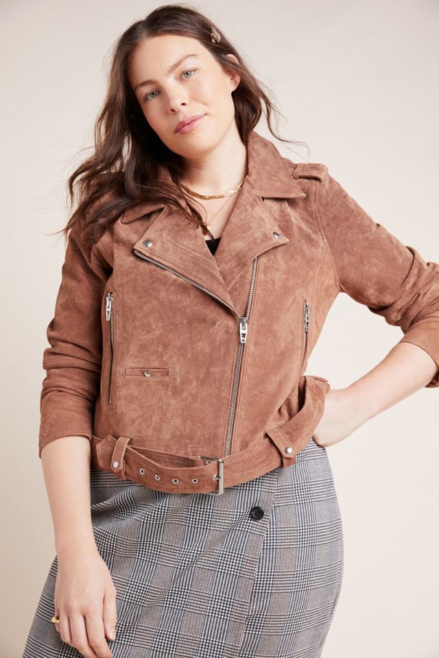 Suede Moto Jacket #8