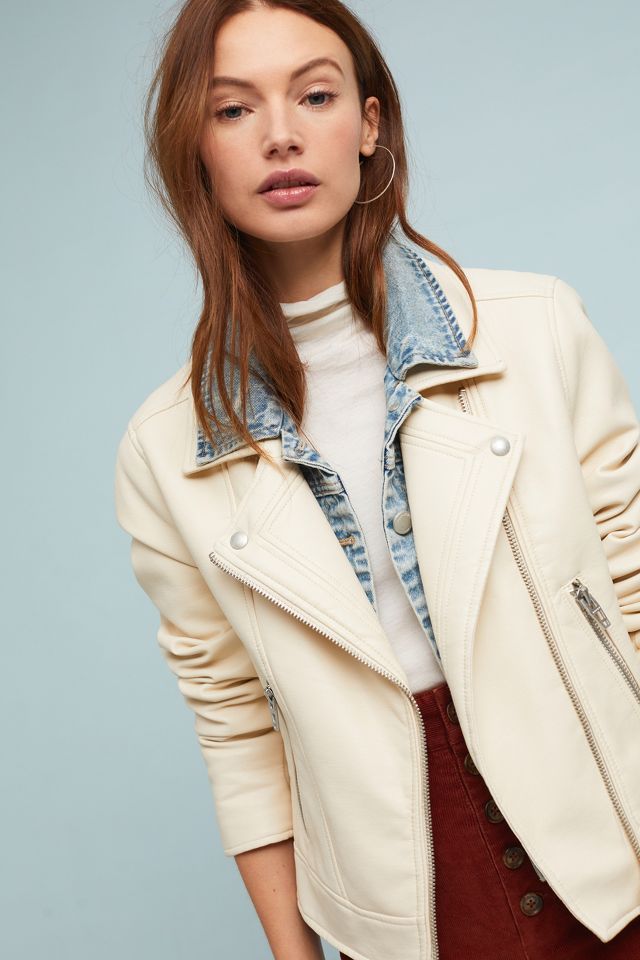 Winter Faux Leather Moto Jacket