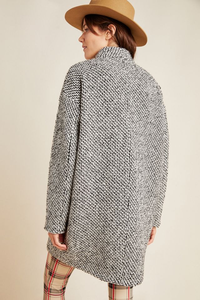 Textured Cocoon Jacket #1