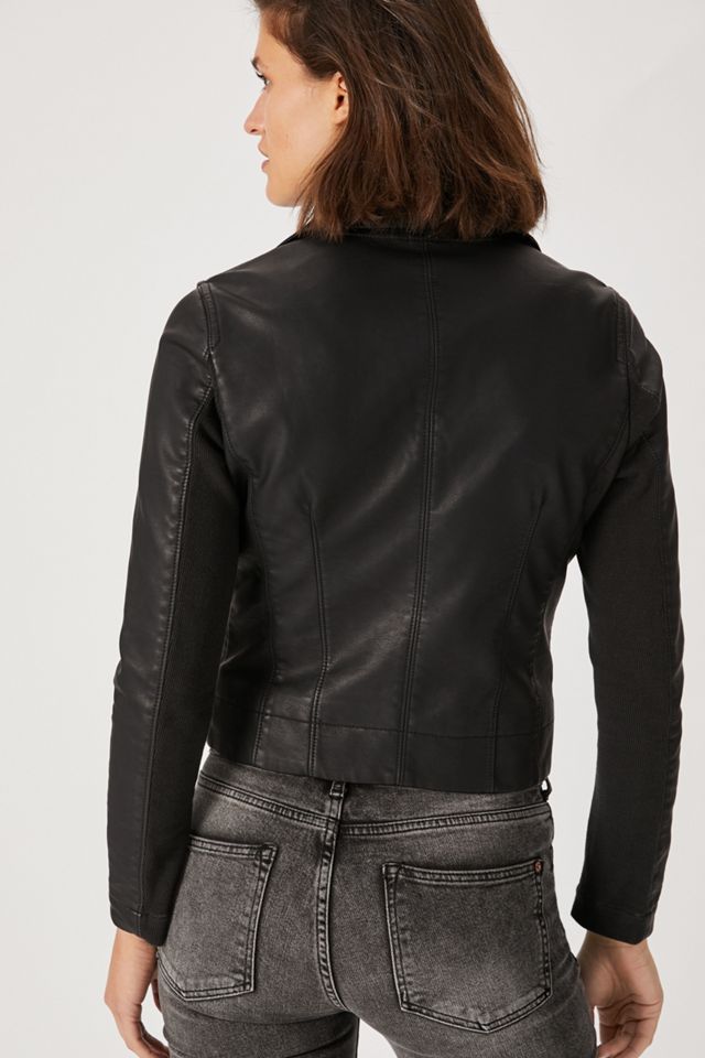 Misty Faux Leather Moto Jacket #2