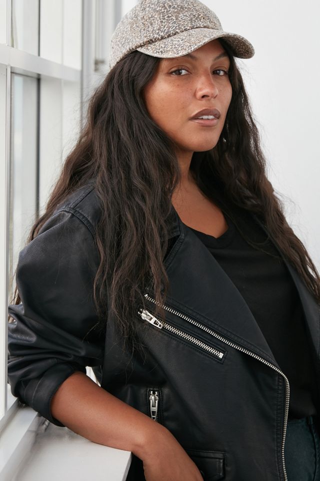 Misty Faux Leather Moto Jacket #4