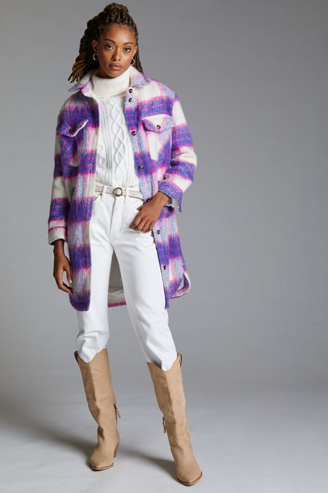 BLANKNYC Plaid Coat #2