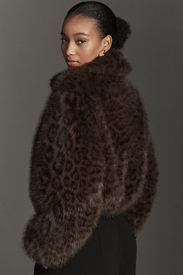 BLANKNYC Midnight Run Faux-Fur Leopard Jacket #2