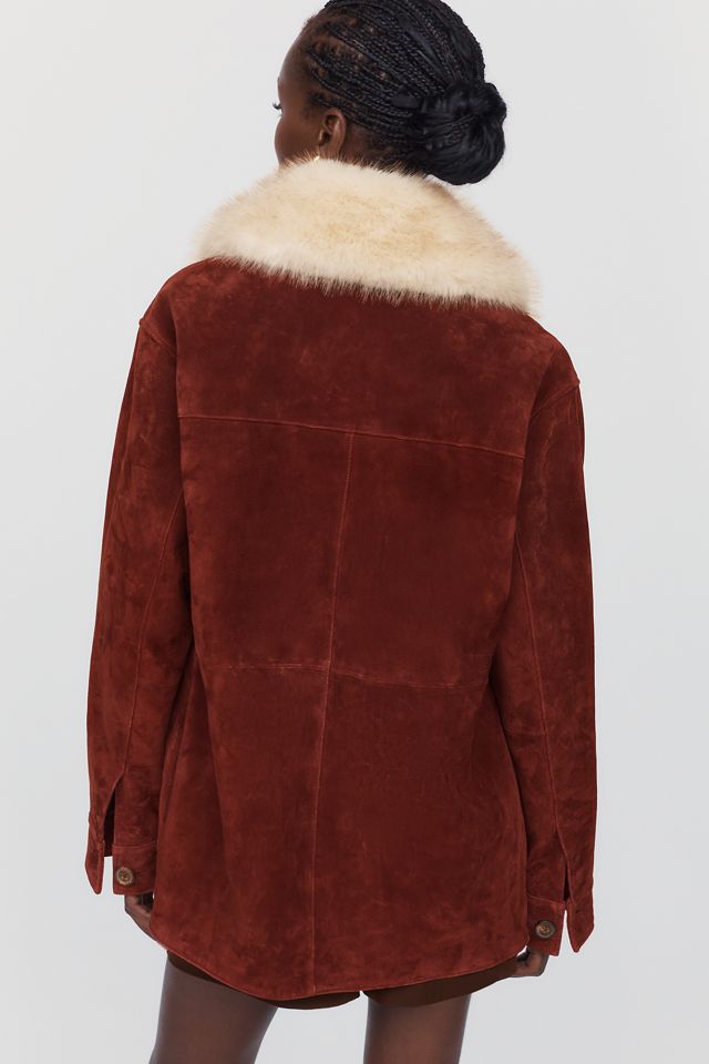 BLANKNYC Midnight Drift Suede Jacket #3