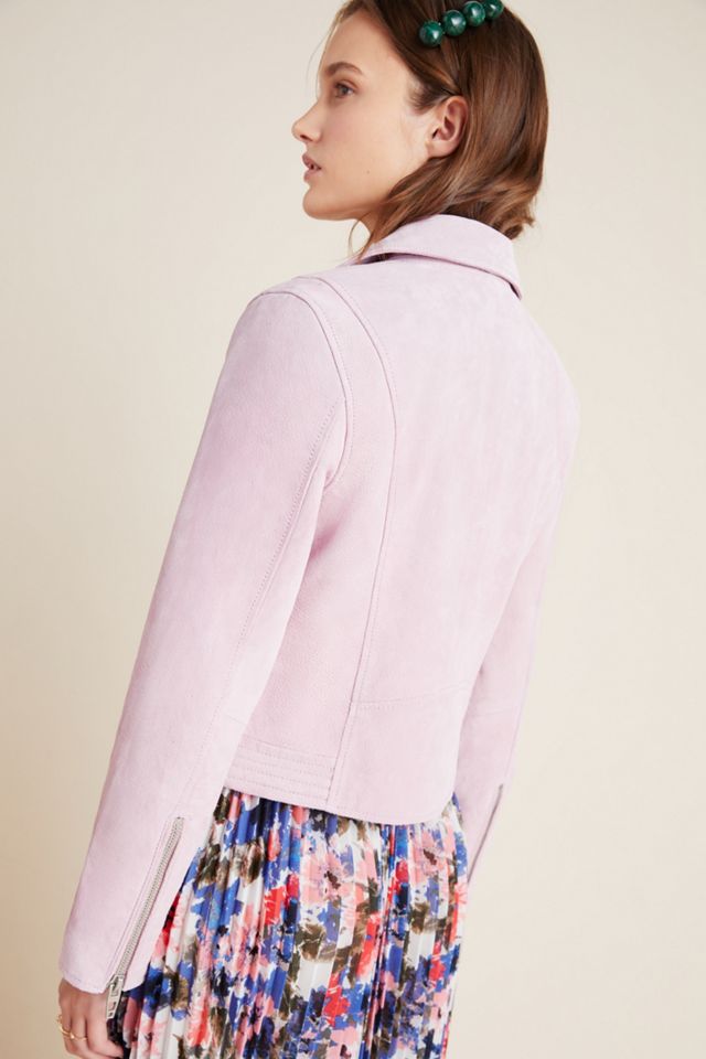 Annika Suede Moto Jacket #1