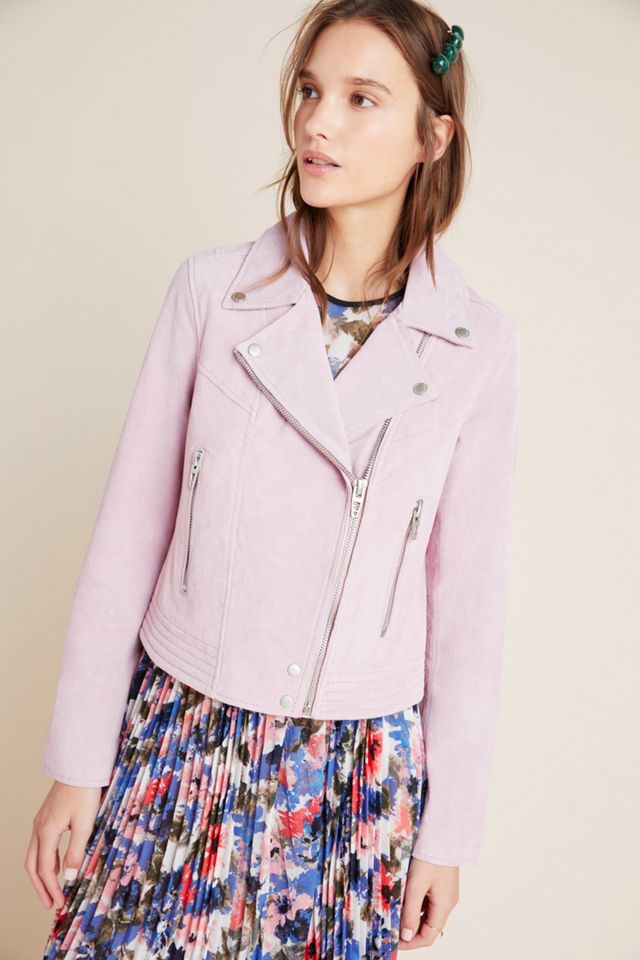 Annika Suede Moto Jacket #2