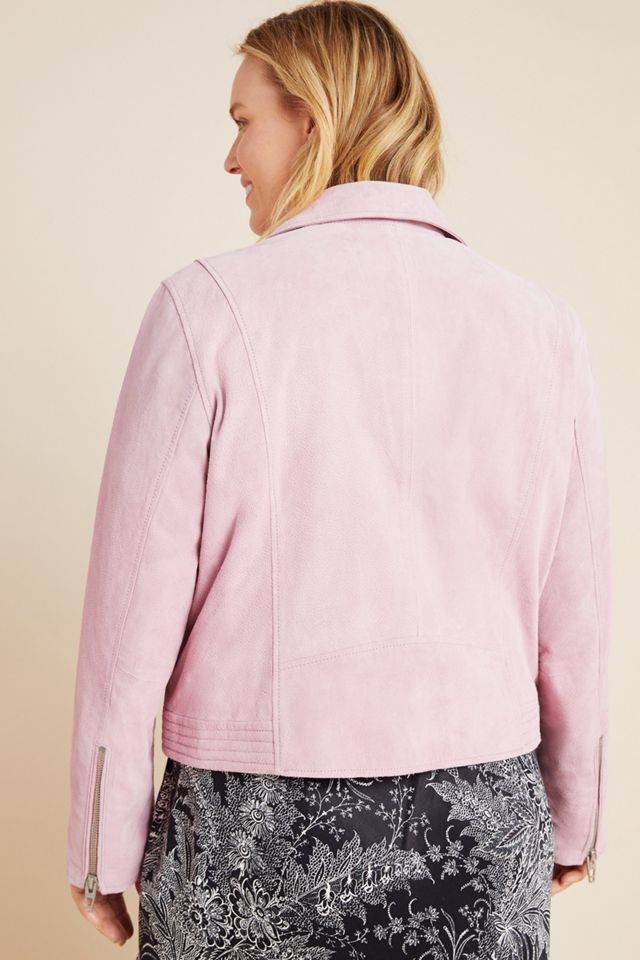 Annika Suede Moto Jacket #5