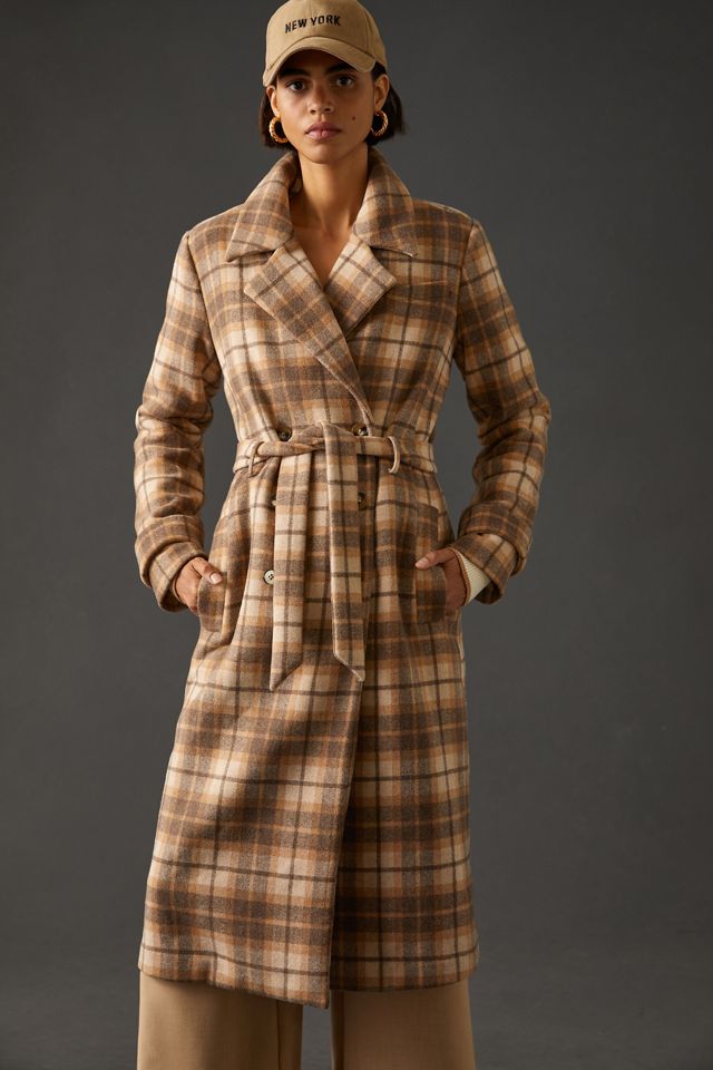 Paige Dublyn Plaid Coat #1