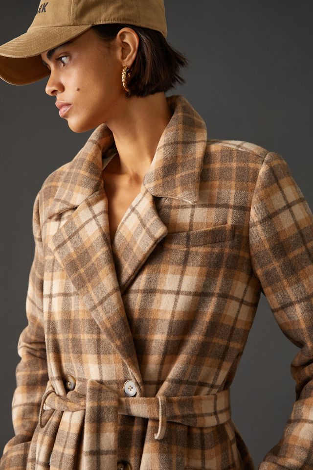 Paige Dublyn Plaid Coat #2