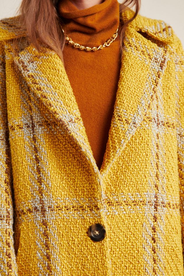 Nettie Plaid Tweed Coat #2