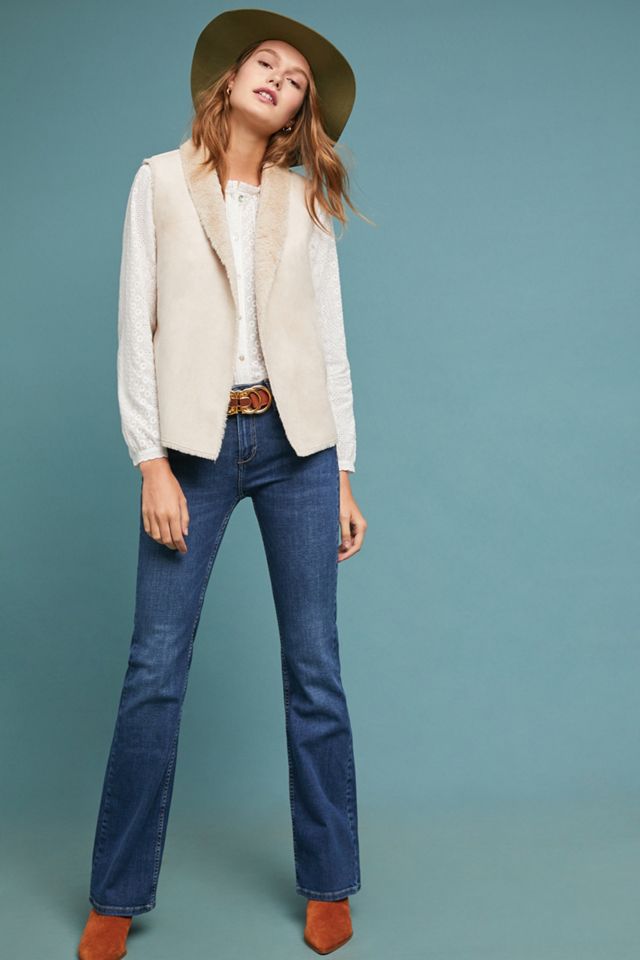 Yvette Reversible Faux Fur Vest #4
