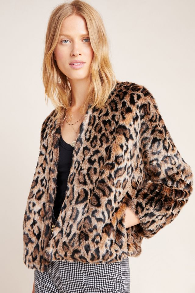 Plush Leopard Jacket #1