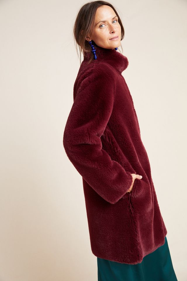 Mina Faux Fur Coat #2
