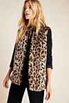 Stephie Leopard Faux Fur Vest #3