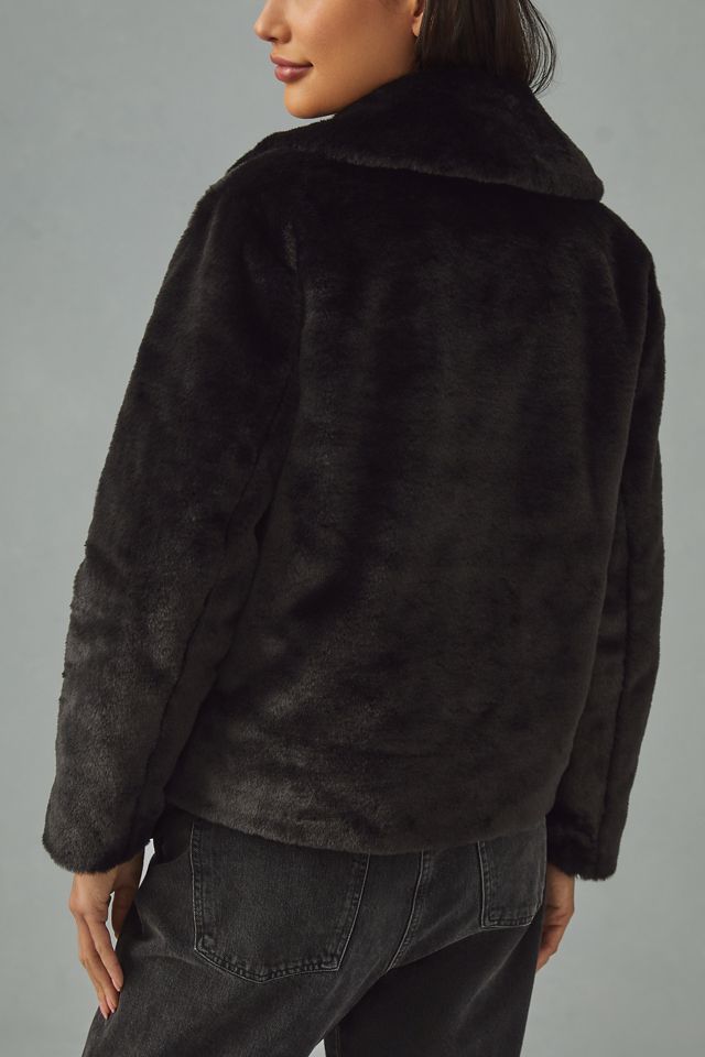 Velvet by Graham & Spencer Faux Fur Jacket #1
