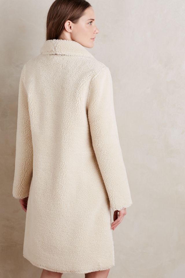 Reversed Shearling Coat #1