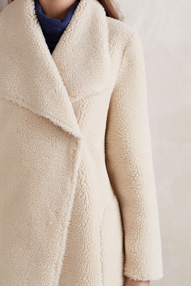 Reversed Shearling Coat #2