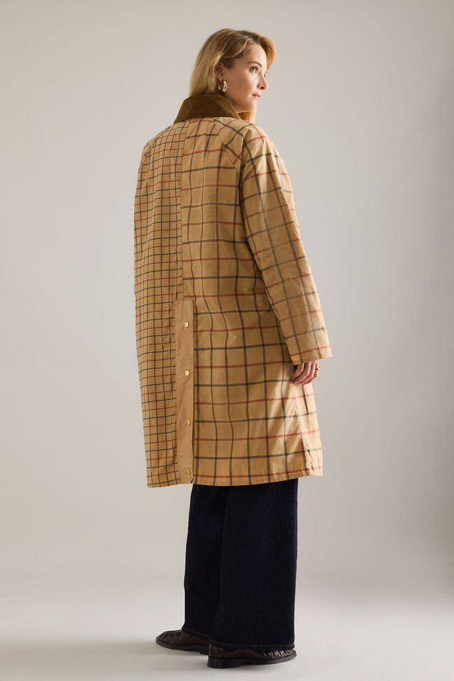Barbour Hollington Check Car Coat #2