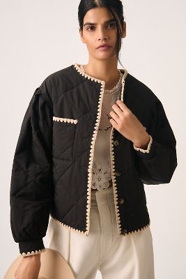 Shop Bishop + Young Whipstitch Jacket In Black