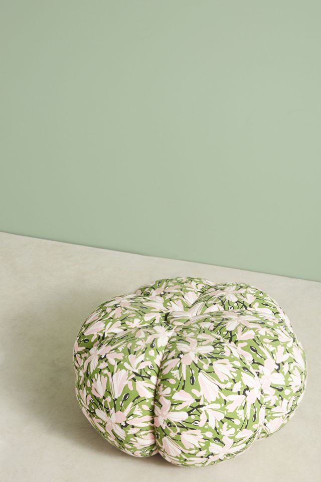 WHIT Floral-Printed Pouf #2