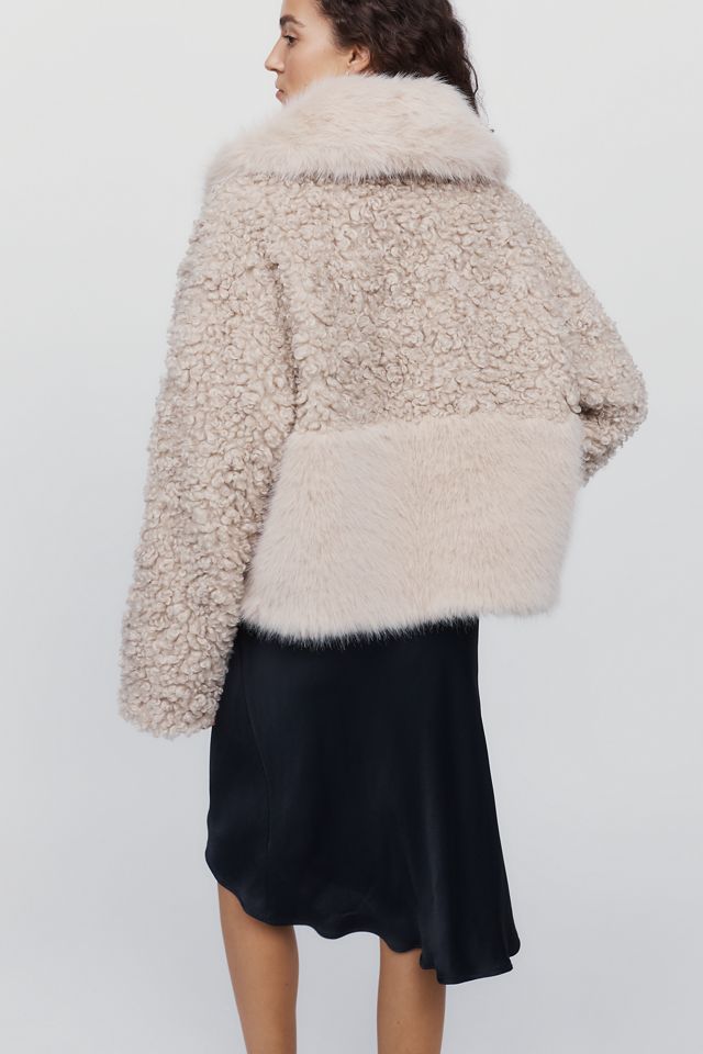 SAMDI Josephine Sherpa Fleece Coat #2