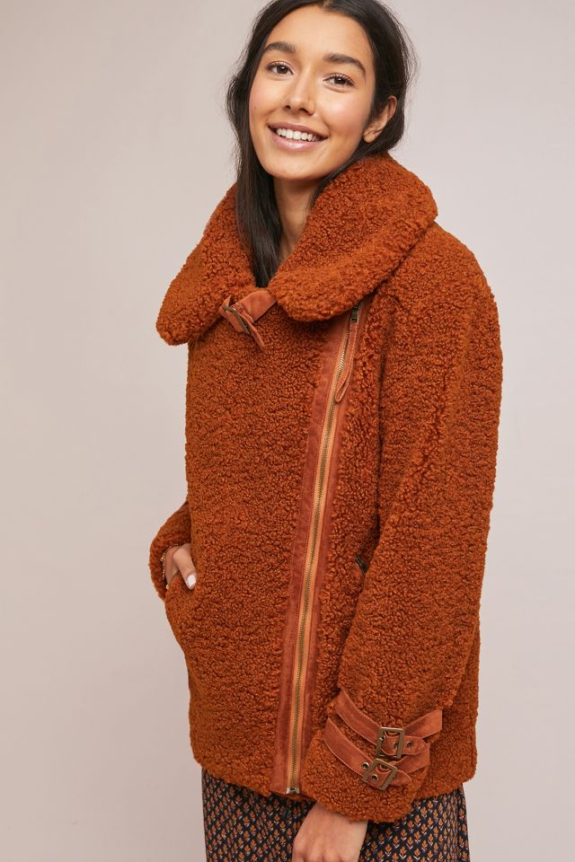 Anthropologie sherpa clearance jacket