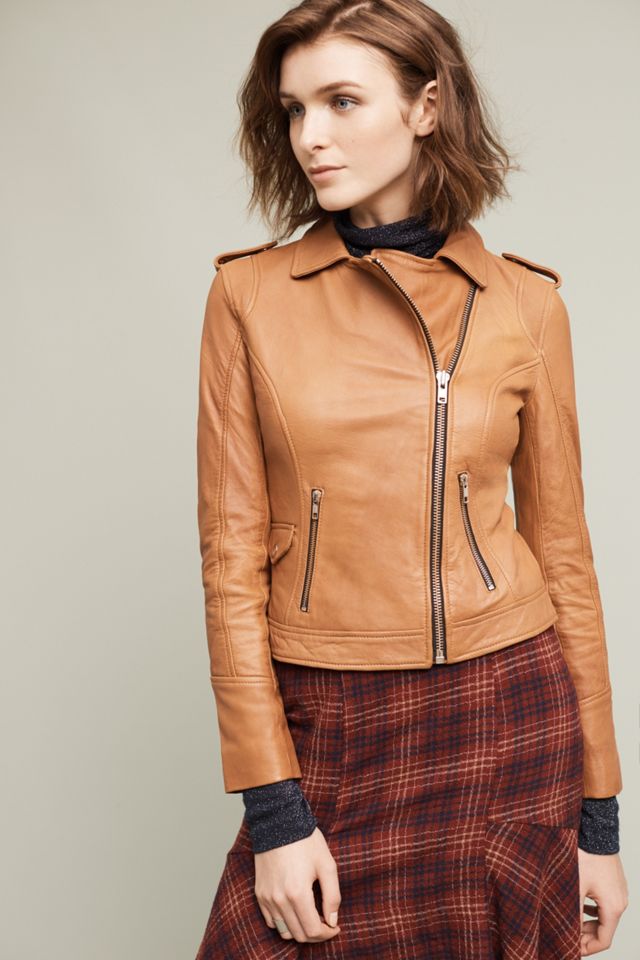 Leather Biker Jacket #2