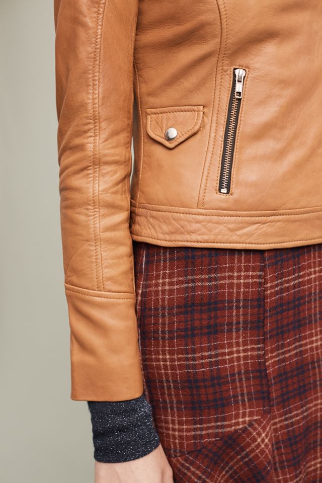 Leather Biker Jacket #3