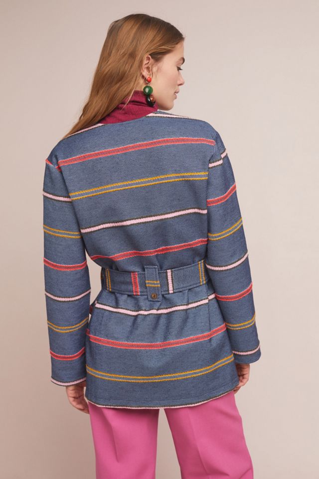 Piccadilly Striped Coat #3