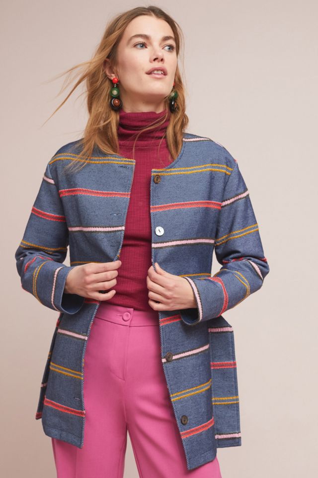 Piccadilly Striped Coat #4