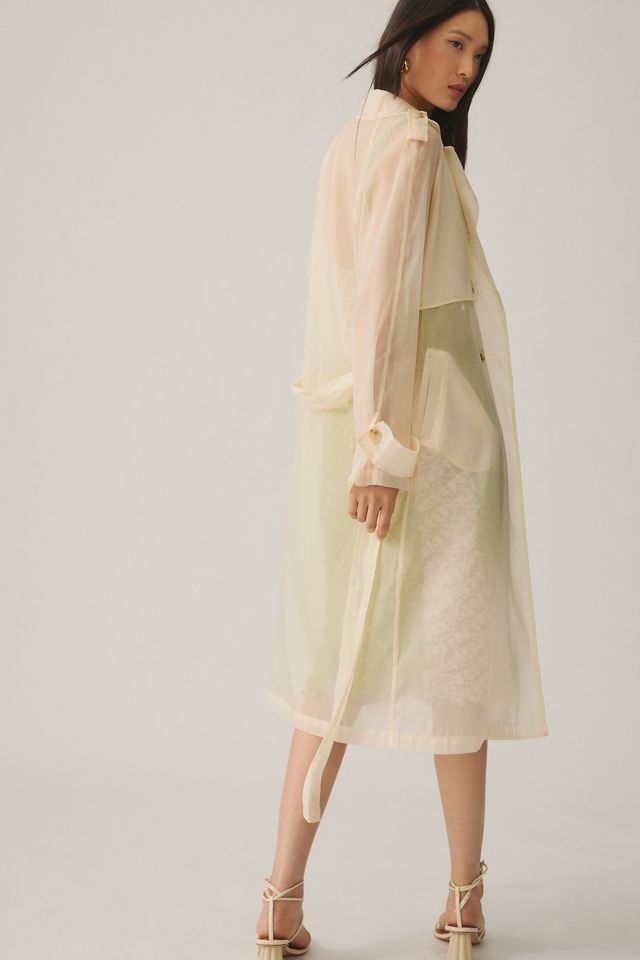 DOLAN Sheer Trench Coat #4