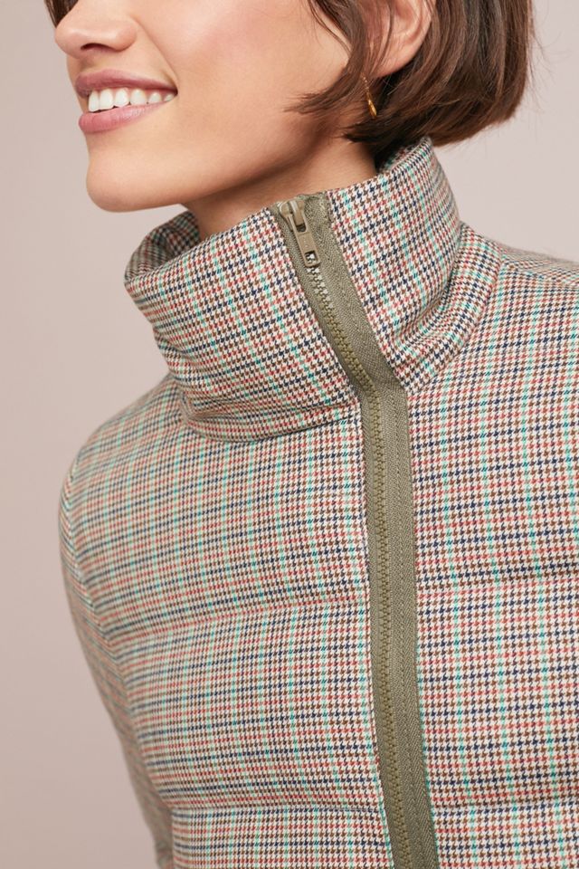 Plaid Puffer Jacket #3