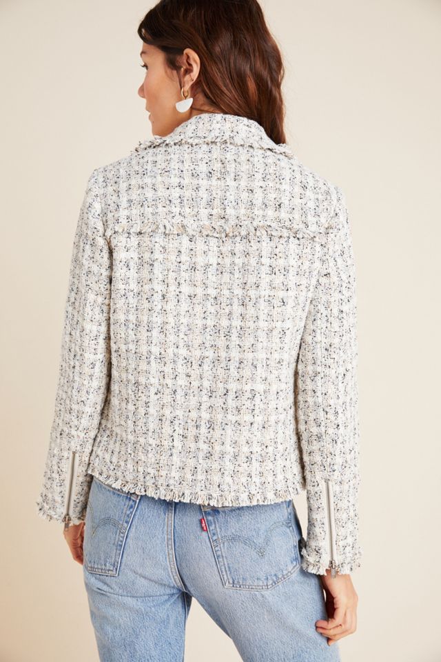 Sabine Tweed Moto Jacket #1