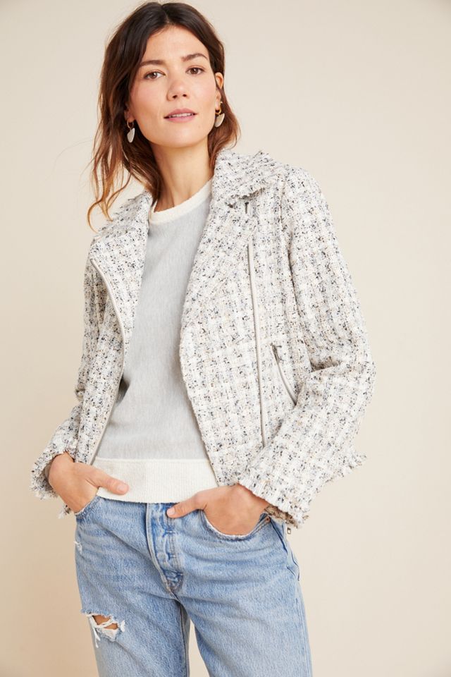 Sabine Tweed Moto Jacket #3