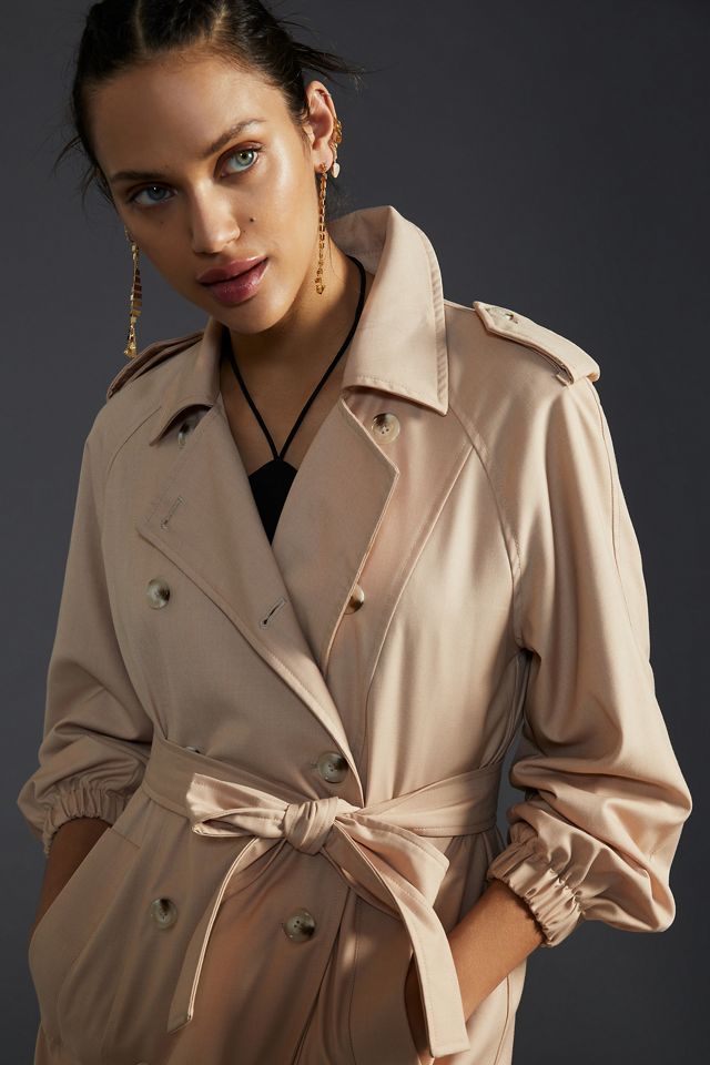 Greylin Nate Soft Twill Trench Coat #2