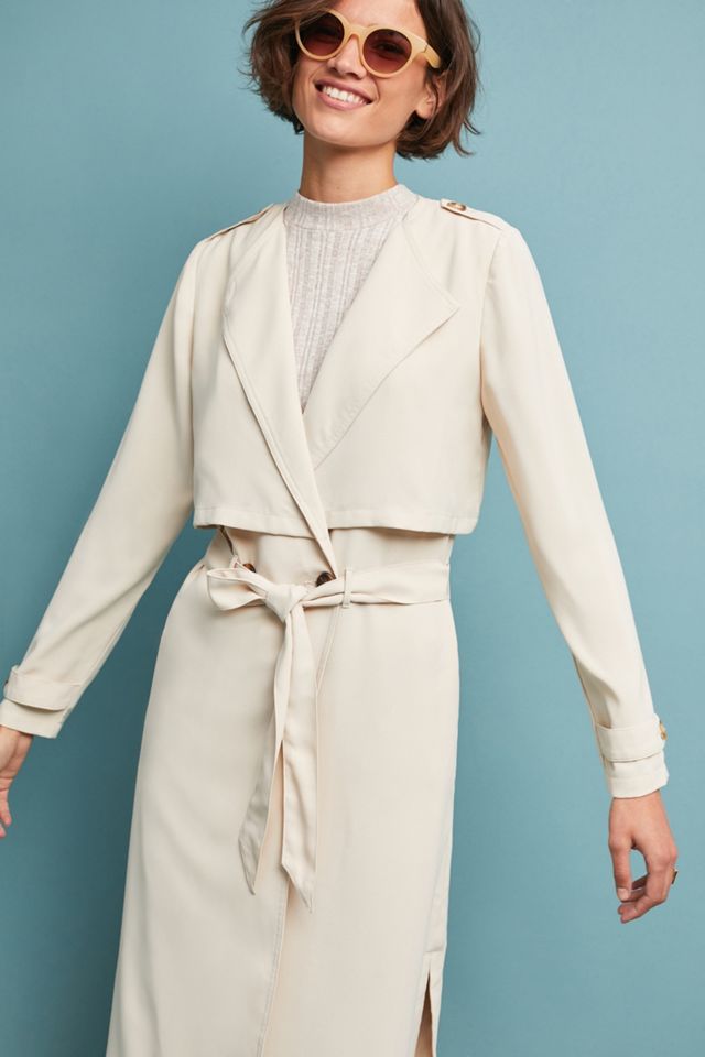 Portland Draped Trench Coat #1