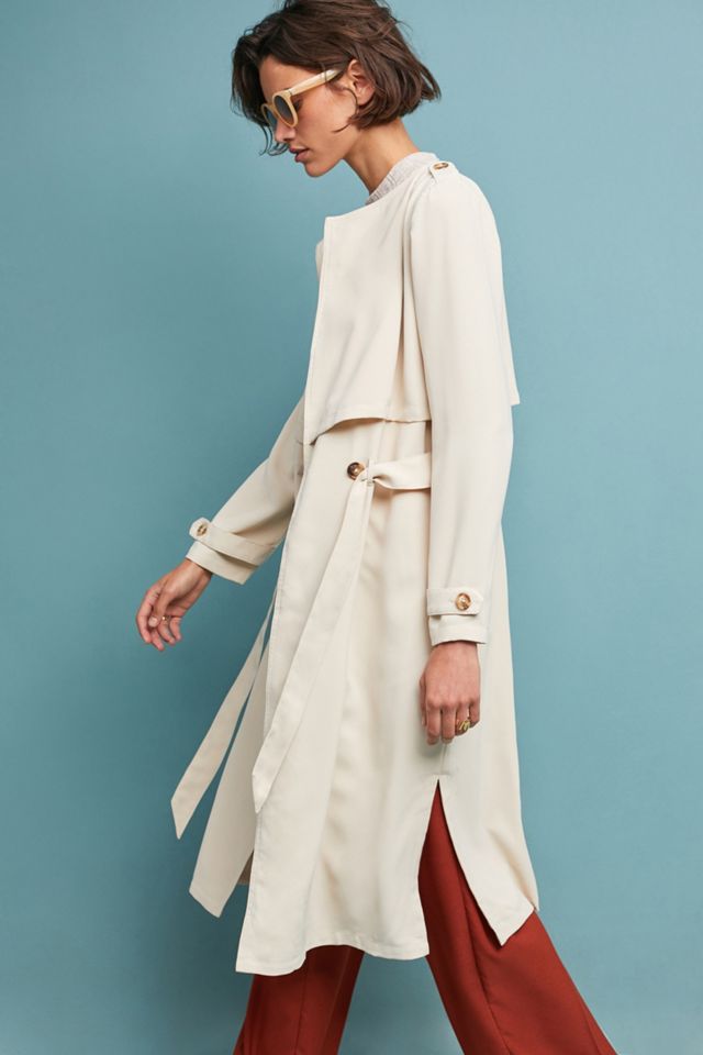 Portland Draped Trench Coat #3