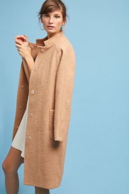 Greylin boucle coat sale