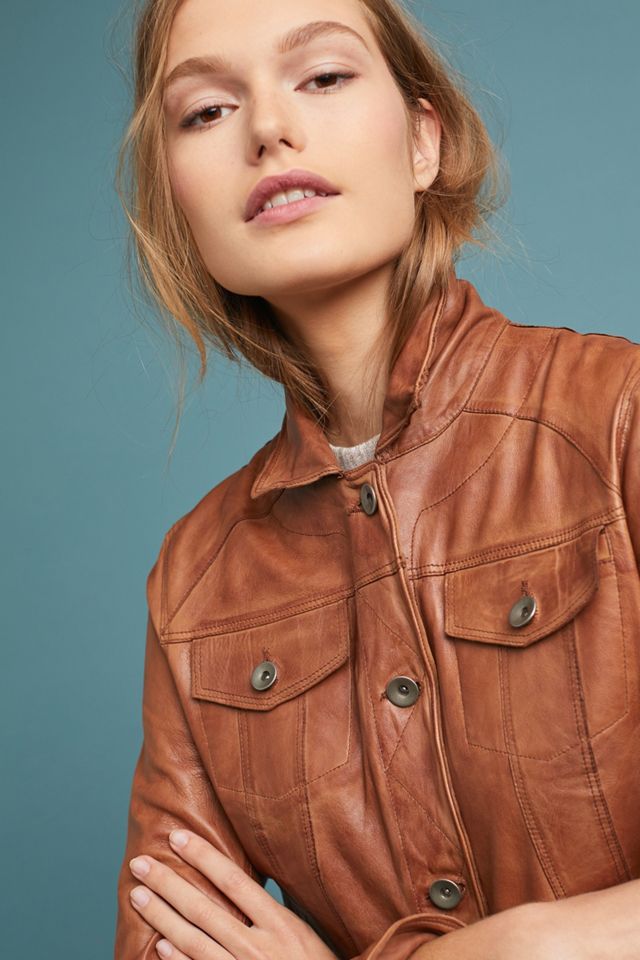Jakett Classic Leather Jacket #3