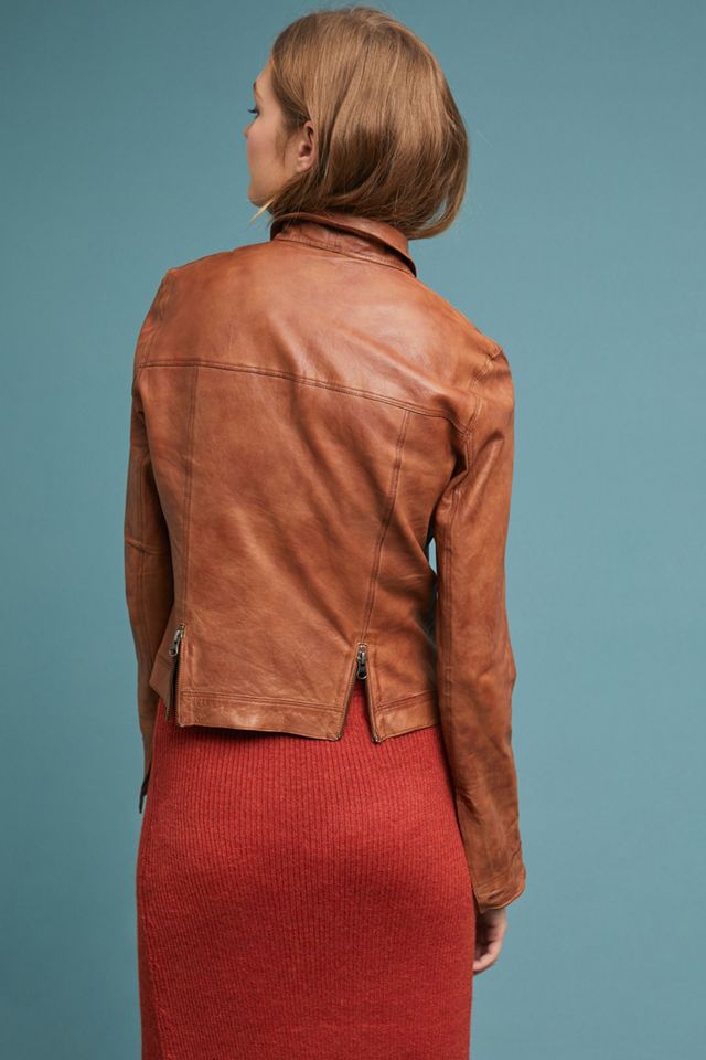 Jakett Classic Leather Jacket #4