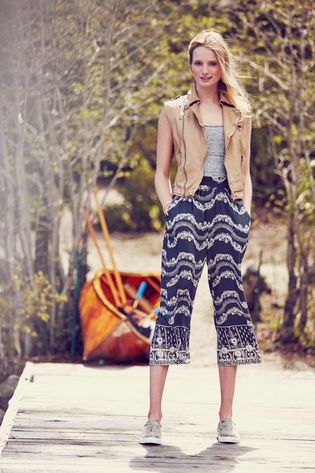 Cropped Leather Moto Vest #2