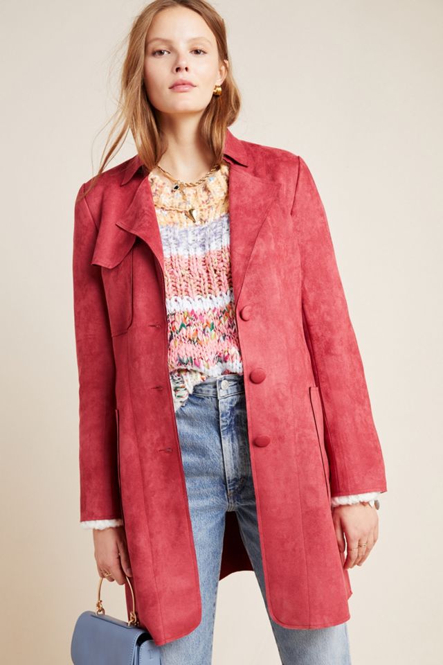 Brielle Faux Suede Jacket #2