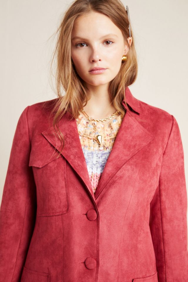 Brielle Faux Suede Jacket #3