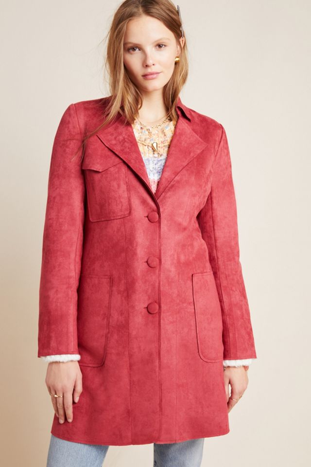Brielle Faux Suede Jacket #4