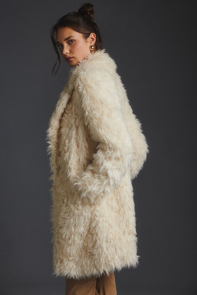 Bella Dahl Penny Lane Faux Fur Coat